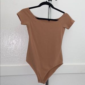 Tan Bodysuit from Forever21